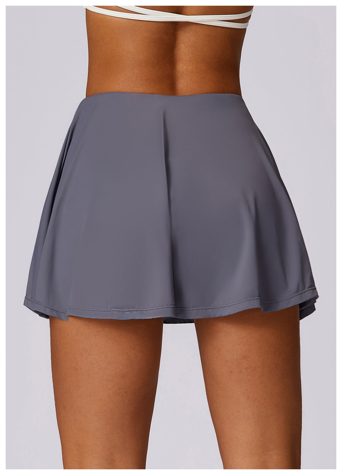 Eis Gefühl UV-Schutz falsche zwei Stücke hohe Taille Yoga Rock Tennis Sport Fitness schnell trocken Sonnenschutz Rock