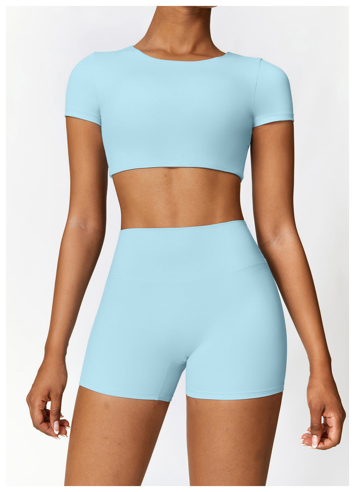 Sport Yoga Set 01-hellblau