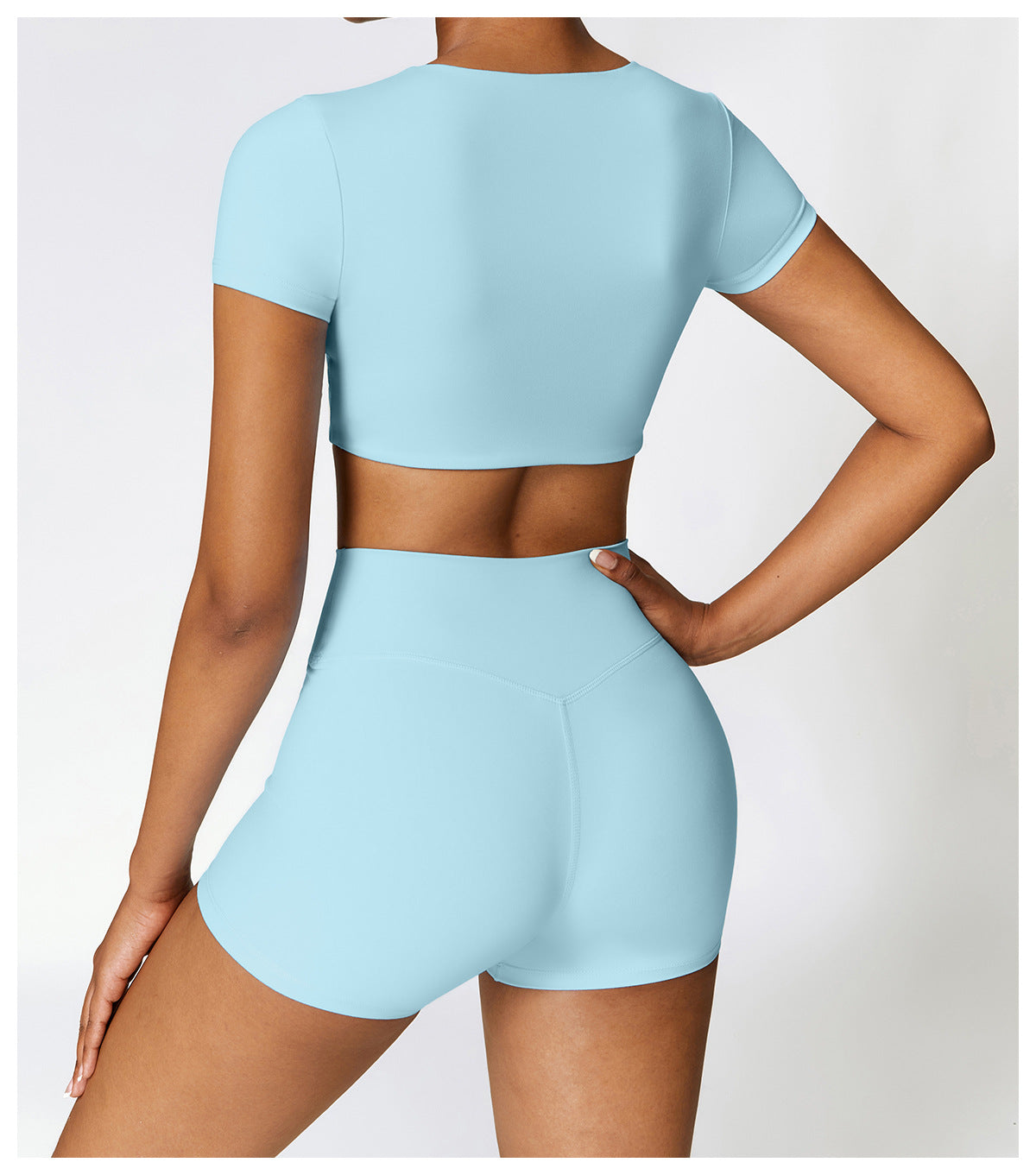 Sport Yoga Set 01-hellblau