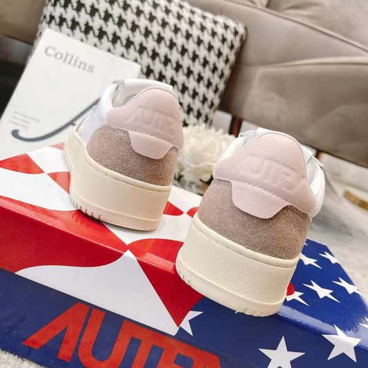 AUTRY SNEAKERS REELWIND LOW SNEAKERS IN FILLER NYLON AND SUEDE
