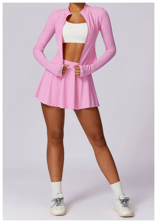 Eis Gefühl UV-Schutz falsche zwei Stücke hohe Taille Yoga Rock Tennis Sport Fitness schnell trocken Sonnenschutz Rock