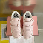 rosa Plateau-Sportschuhe