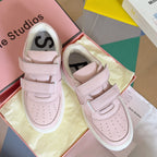 rosa Plateau-Sportschuhe