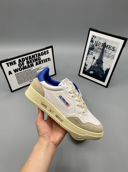AUTRY SNEAKERS REELWIND LOW SNEAKERS IN FILLER NYLON AND SUEDE