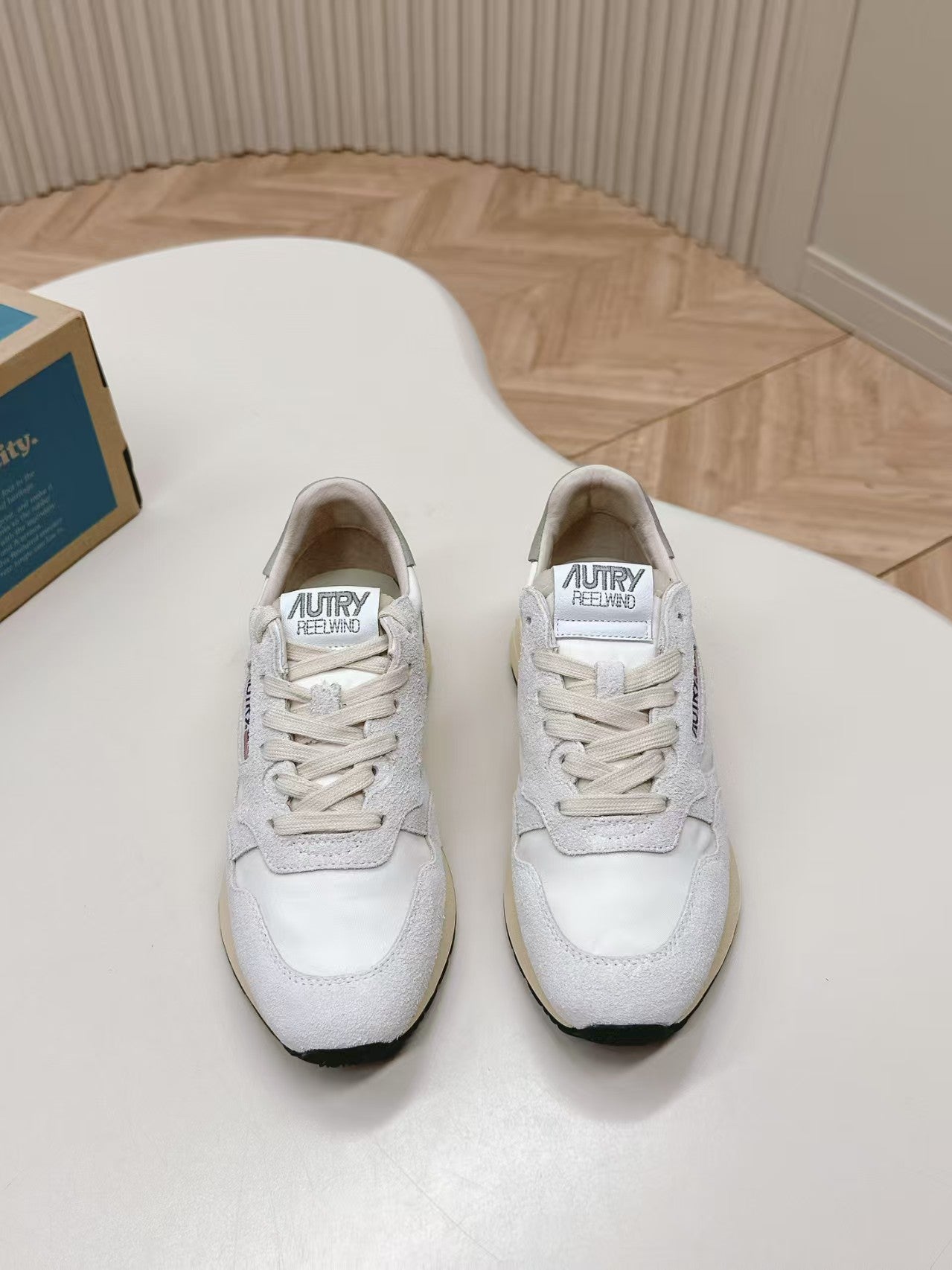 SNEAKERS REELWIND LOW SNEAKERS IN FILLER NYLON AND SUEDE