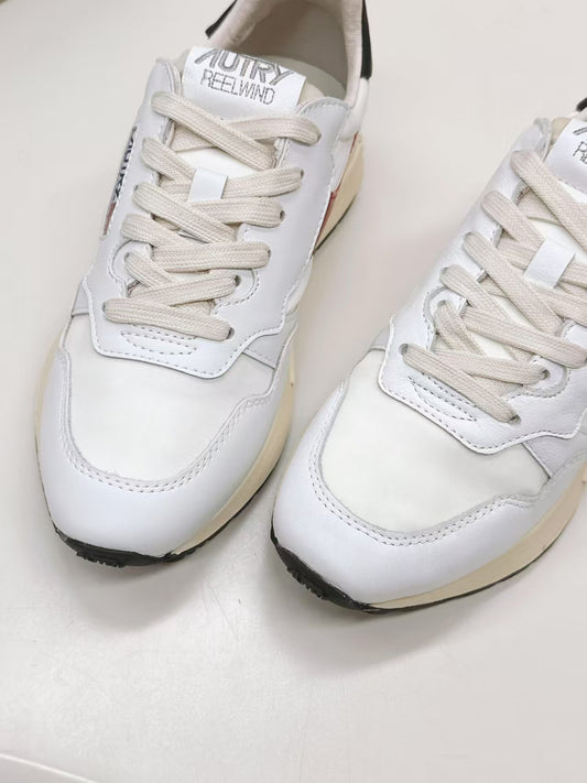 AUTRY SNEAKERS REELWIND LOW SNEAKERS IN FILLER NYLON AND SUEDE