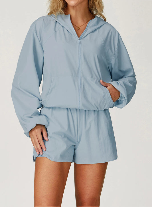 Quick-drying sports sun protection jacket