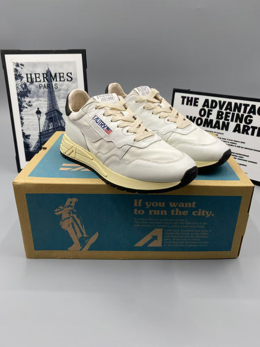 AUTRY SNEAKERS REELWIND LOW SNEAKERS IN FILLER NYLON AND SUEDE