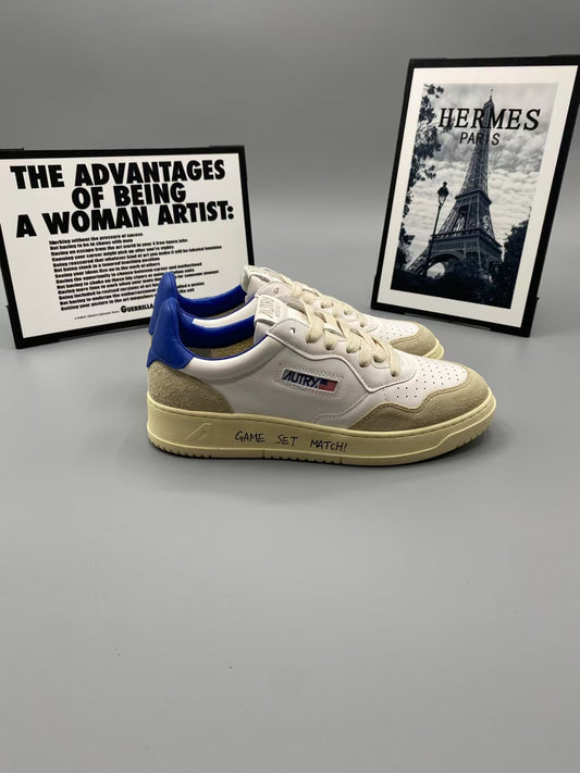 AUTRY SNEAKERS REELWIND LOW SNEAKERS IN FILLER NYLON AND SUEDE