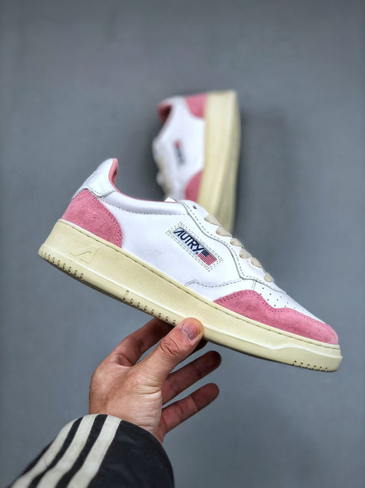 AUTRY SNEAKERS REELWIND LOW SNEAKERS IN FILLER NYLON AND SUEDE