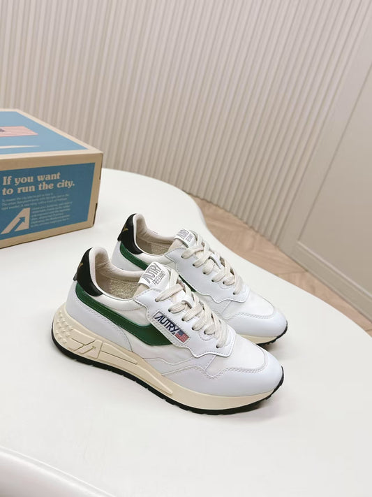 AUTRY SNEAKERS REELWIND LOW SNEAKERS IN FILLER NYLON AND SUEDE