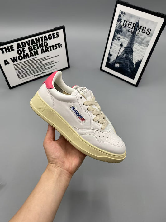 AUTRY SNEAKERS REELWIND LOW SNEAKERS IN FILLER NYLON AND SUEDE