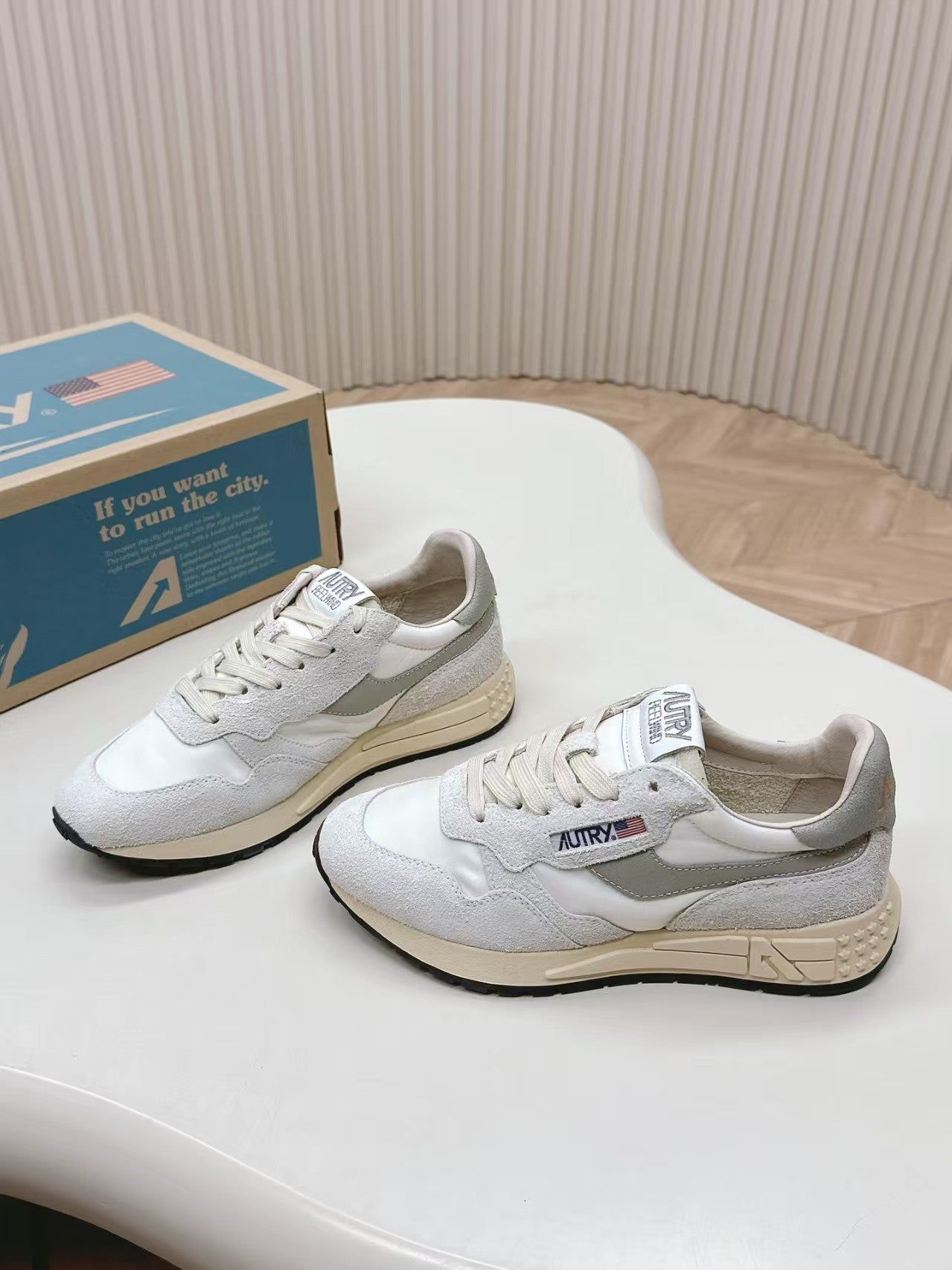 SNEAKERS REELWIND LOW SNEAKERS IN FILLER NYLON AND SUEDE