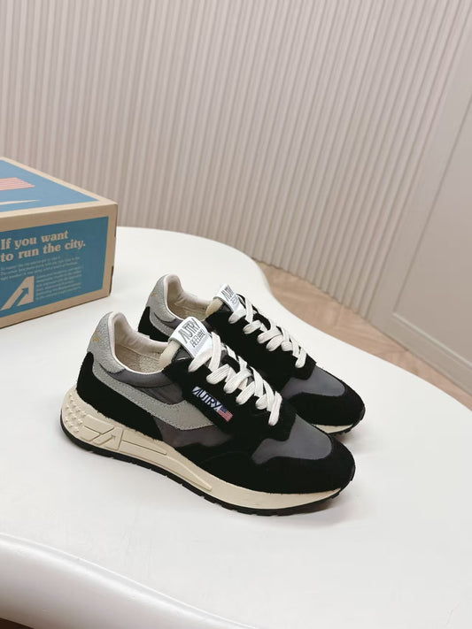 AUTRY SNEAKERS REELWIND LOW SNEAKERS IN FILLER NYLON AND SUEDE