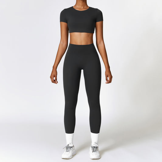 Sport Yoga Set 02-schwarze