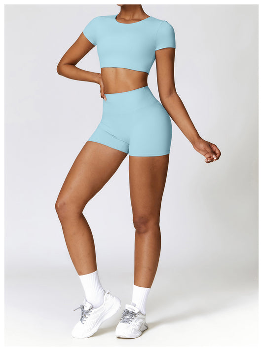 Sport Yoga Set 01-hellblau