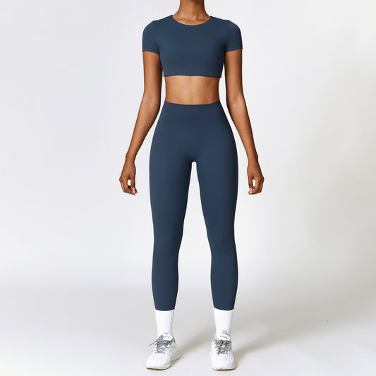 Sport Yoga Set 02-blau