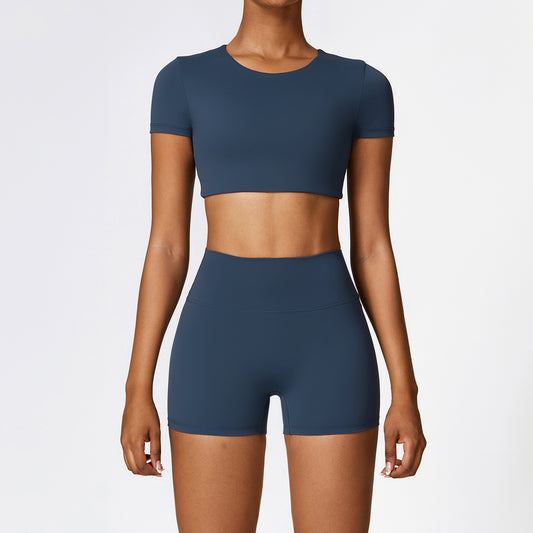 Sport Yoga Set 01-blau