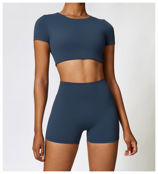 Sport Yoga Set 01-blau