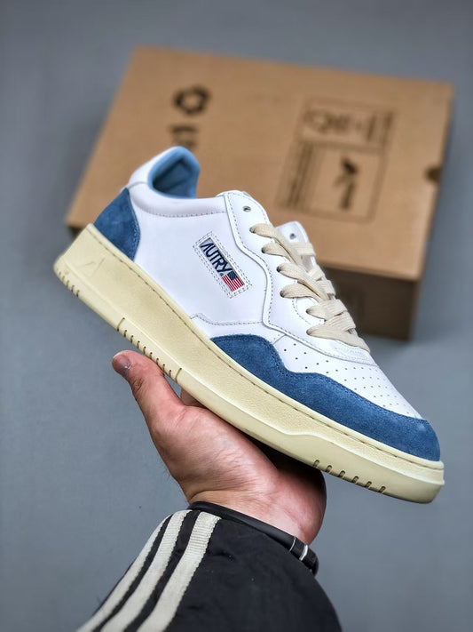 AUTRY SNEAKERS REELWIND LOW SNEAKERS IN FILLER NYLON AND SUEDE