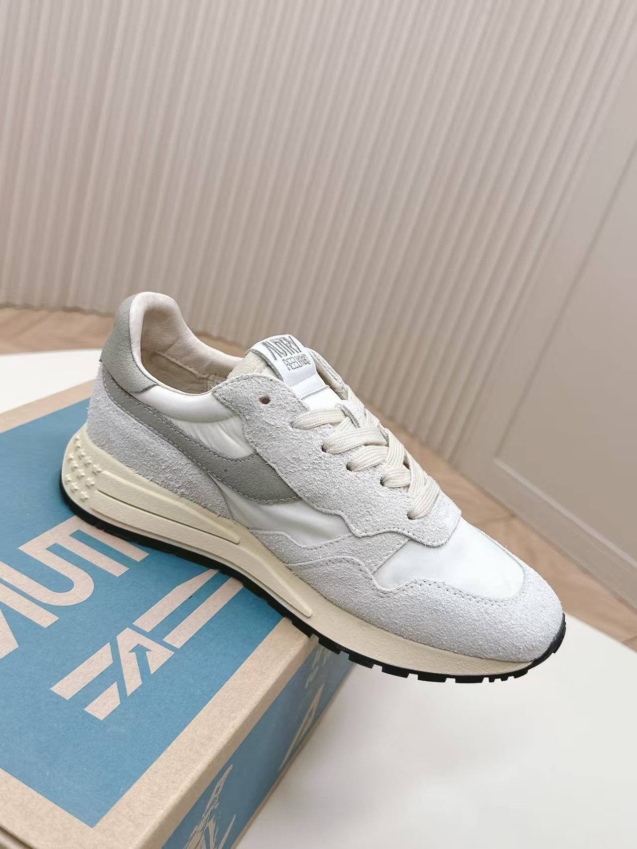 SNEAKERS REELWIND LOW SNEAKERS IN FILLER NYLON AND SUEDE