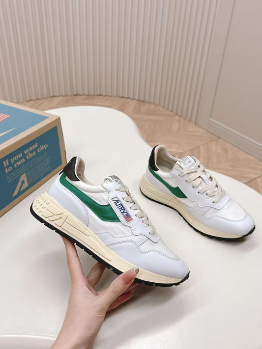 AUTRY SNEAKERS REELWIND LOW SNEAKERS IN FILLER NYLON AND SUEDE