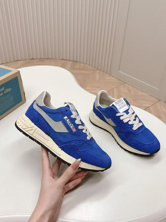 AUTRY SNEAKERS REELWIND LOW SNEAKERS IN FILLER NYLON AND SUEDE