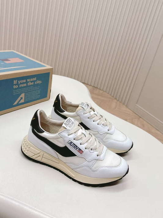 AUTRY SNEAKERS REELWIND LOW SNEAKERS IN FILLER NYLON AND SUEDE